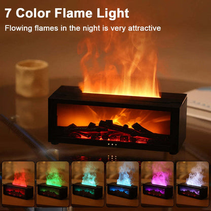 FlameGlow 3D Aromatherapy Diffuser & Humidifier