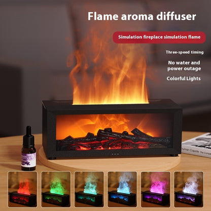 FlameGlow 3D Aromatherapy Diffuser & Humidifier