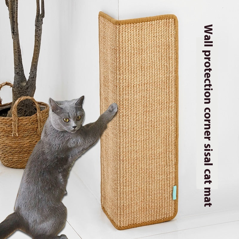 Cat-Friendly Corner Protector & Scratch Pad