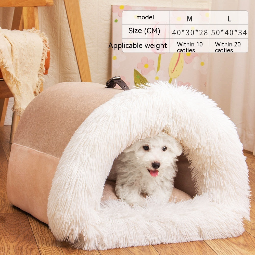 Warm & Cozy Portable Pet Nest – Warm & Moisture-Proof