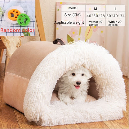 Warm & Cozy Portable Pet Nest – Warm & Moisture-Proof