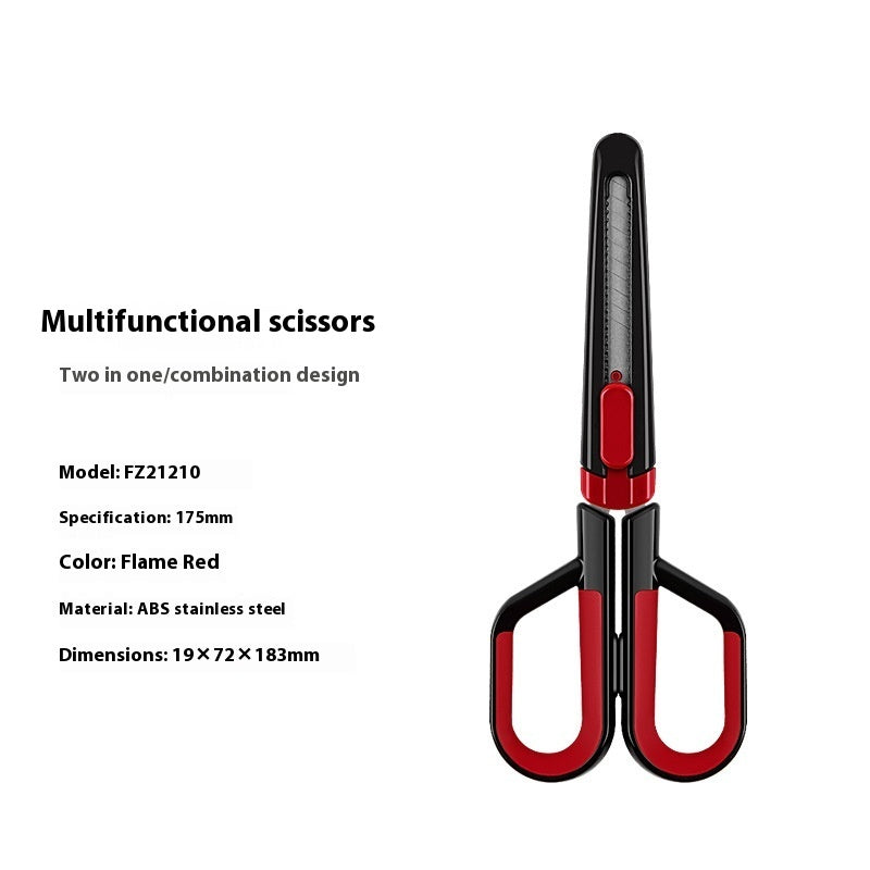 2-in-1 Scissor + Cutter