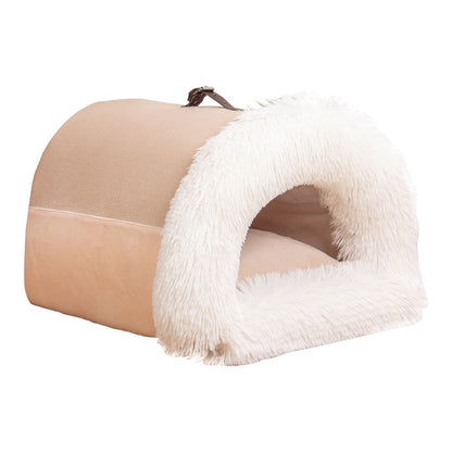 Warm & Cozy Portable Pet Nest – Warm & Moisture-Proof